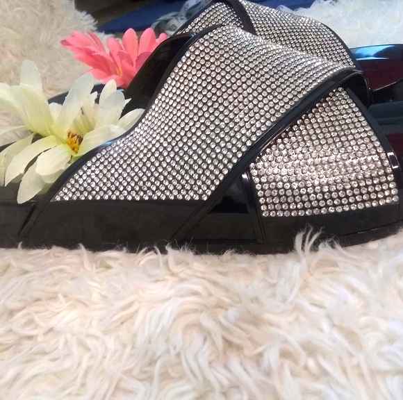 Jelly Rhinestone Sandal - Picture 6 of 7